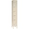 Global Industrial Six Tier Locker, 12x18x12, 6 Door, Unassembled, Tan 269690TN - alternate 1